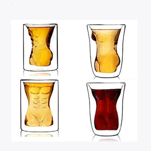 双层流行性感玻璃杯