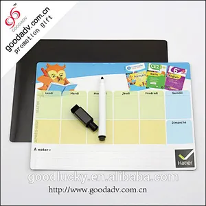 custom design logo promotional gifts wholesale dry erase writing board wtih pen