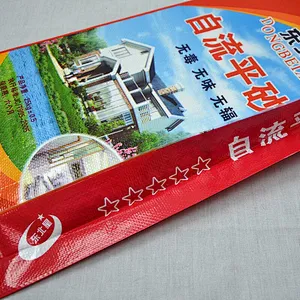 25 kg high quality woven bag with color printing for mortar, cement packaging