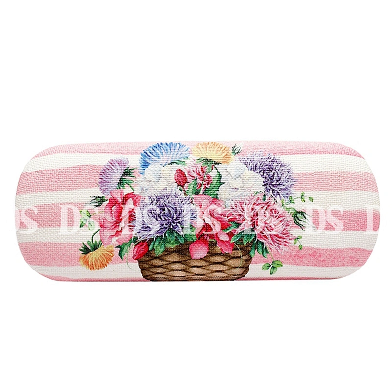Bling Fashion Custom Logo Printed Hard Shell Glasses Case Spectacle Case PU Case