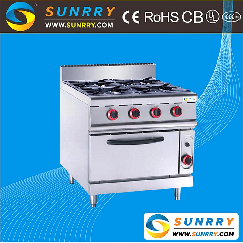 Hot selling restaurant kitchen appliance gas cooker stove burner head free standing cooker