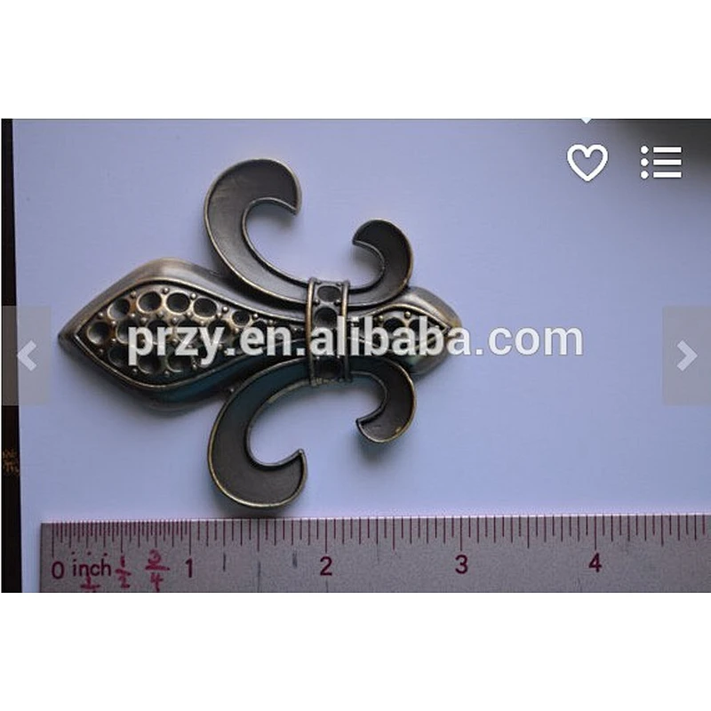 2015 hotsale Jumbo sized Fleur de Lis fondant silicone cake mold