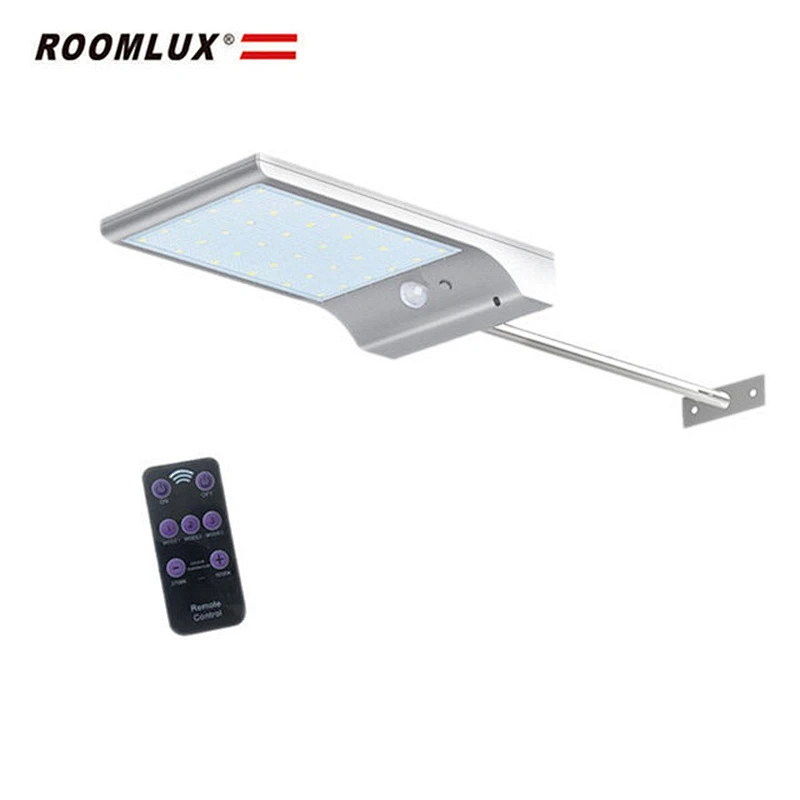 Portable IP65 PIR motion sensor wall led solar light outdoor made in China