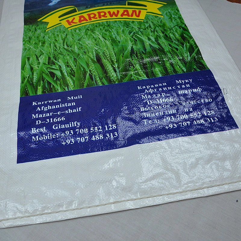 Customized design printing laminated pp woven wheat flour packing bag 5kg 25kg 50kg for corn,grain,rice,bean