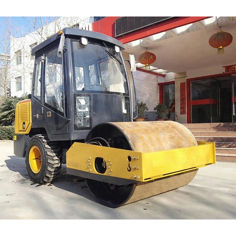 Hot Sale 2018 NEW 3500kg YFR-3500 Hydraulic single drum vibratory road rollers with cab