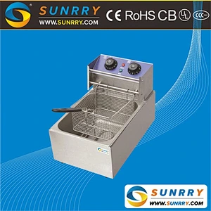 CE proved stainless steel table top commercial electric pressure chicken deep fryer for sale