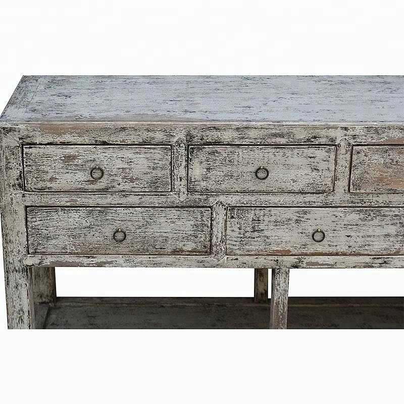wholesale chinese vintage reproduction furniture, antique distressed table