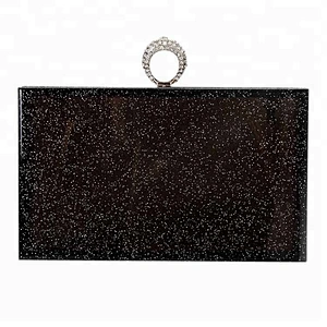 New arrival fashion U0001-009 acrylic clutches and purses