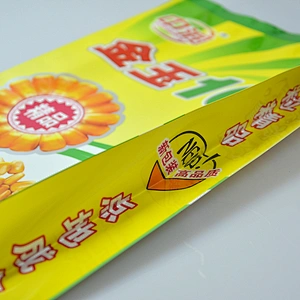 PE plastic vacuum bag for packing corn 2kg