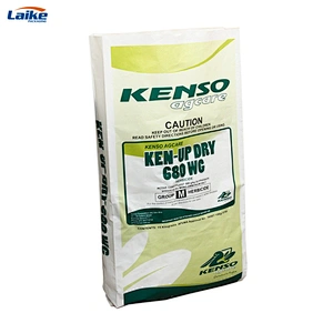 custom woven pp packaging bag with laminated for food feed flour sugar