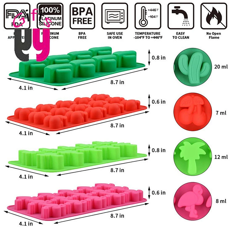 food grade silicone ice cube tray mold