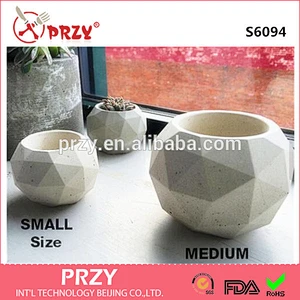 PRZY 3d silicone candle Mold vase and planters silicone molds for concrete