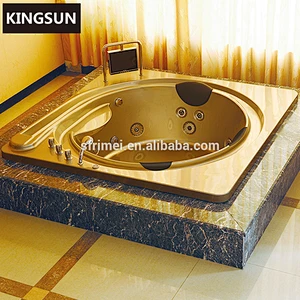 2017 Drop-in Stainless Steel Massage Jets Outdoor Round Spa Hot Tub