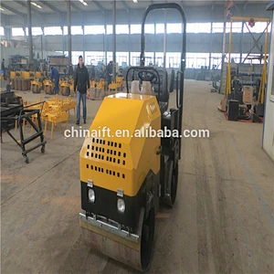 Articulated Vibratory Dual Drum Roller Used in Asphalt Compaction