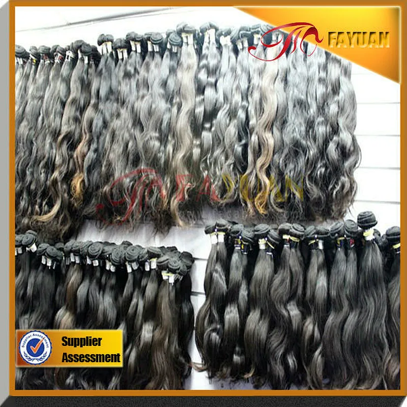 Fayuan hair 100% raw unprocessed remy wholesale Indian hair