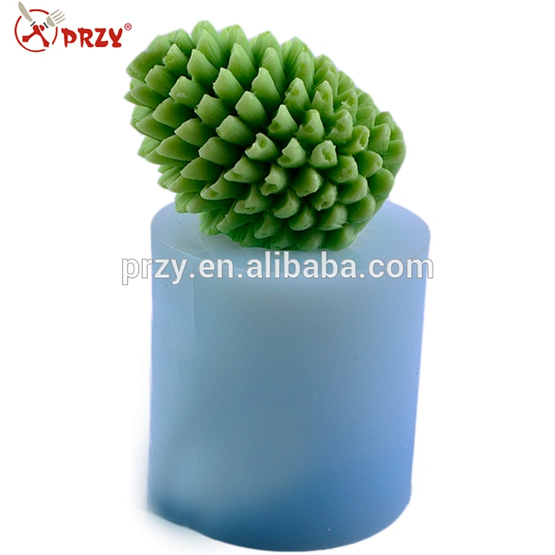 Pinecone shape silicone soap molds DIY handmade soap mold candle silicone mold making przy 2018 hot