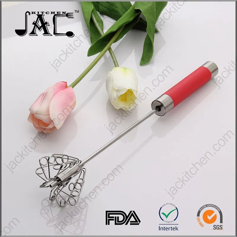 Recyclable Stainless Steel Manual Egg Mixer