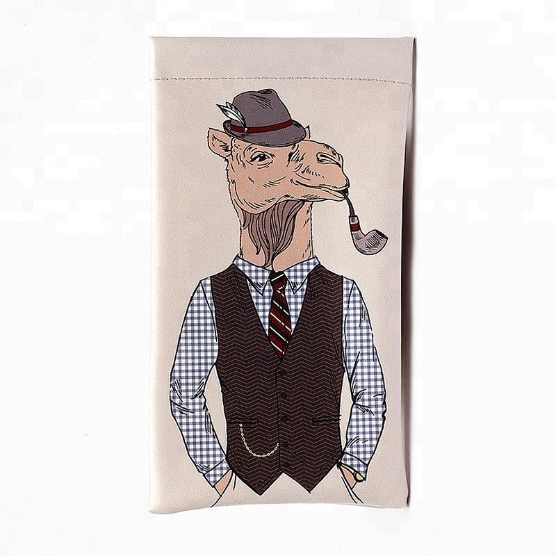 Custom Printing Soft Pouch Sunglasses Case Glasses Pouch