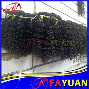Full cuticle 100% raw unprocessed virgin hair mongolian kinky curly hair