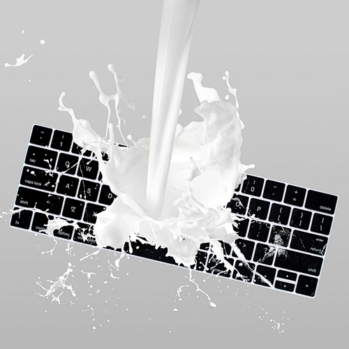 Waterproof Marble design Silicone Keyboard laptop keyboard Cover For Mac Pro Touch Bar A1706 A1707 keyboard protector