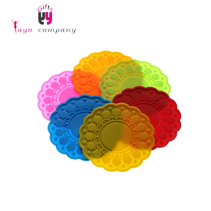 Custom Kitchen Wares Gadgets Decoration Table Anti Slip Heat Resistant Silicone Pad