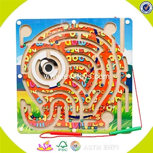 wholesale colorful wooden educational toy to exercise children's intelligence W11H002