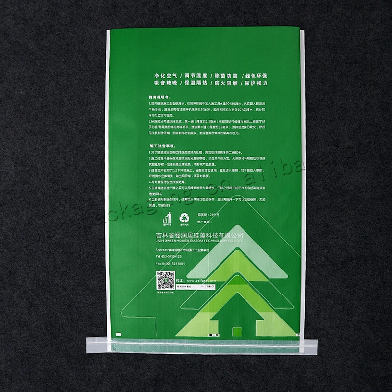 High quality 10kg white plastic laminated empty pp woven cement bag for tile adhesive,dry mortar,powder