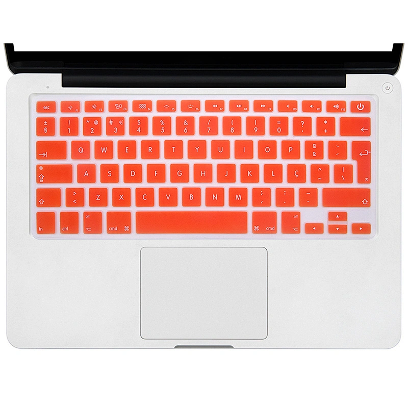 Portuguese language keyboard covers Custom Silicone 101inch keyboard protector For macbook pro laptop 13 Cover EU Version