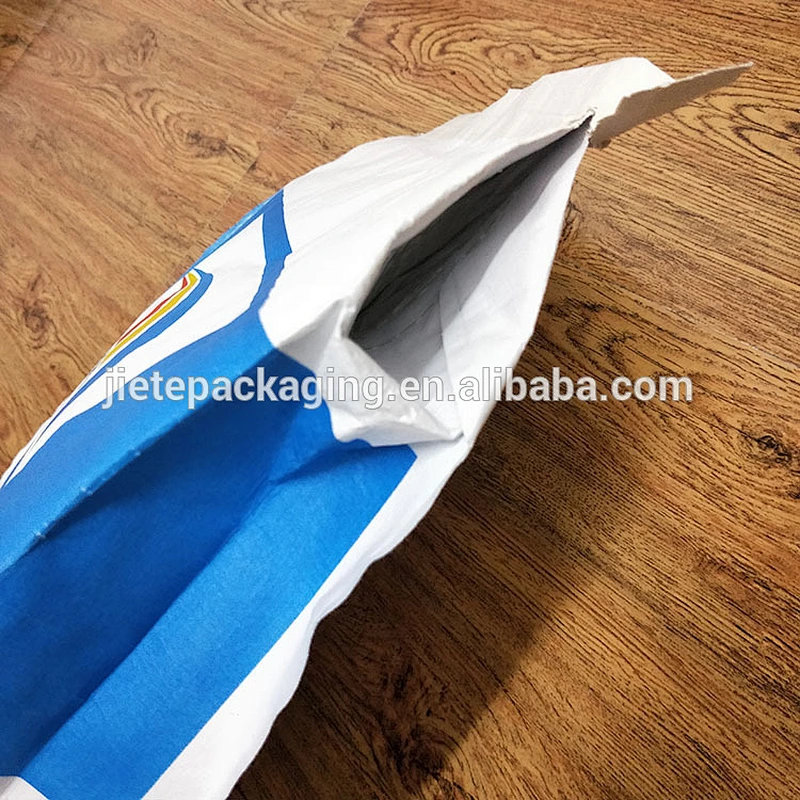 paper-plastic compound, paper and pp woven bag for packing chemical powder 25kg