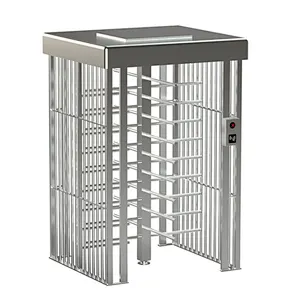 Smart Full Height Revolving Turnstile Gate With Access Control System Full Height Turnstile