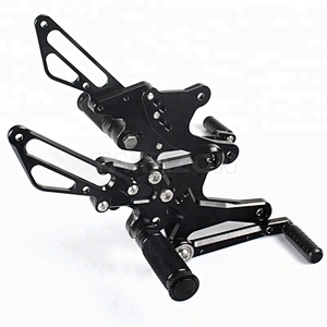 Aluminum motorcycle parts motorcycle rear set footrest for honda cbr