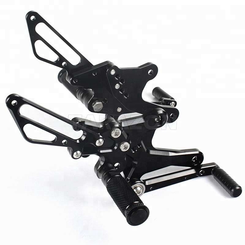Aluminum motorcycle parts motorcycle rear set footrest for honda cbr