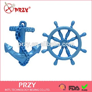 Sea anchor fondant silicon mold wheel silicone mold Sea anchor silicone mould cake decoration mold