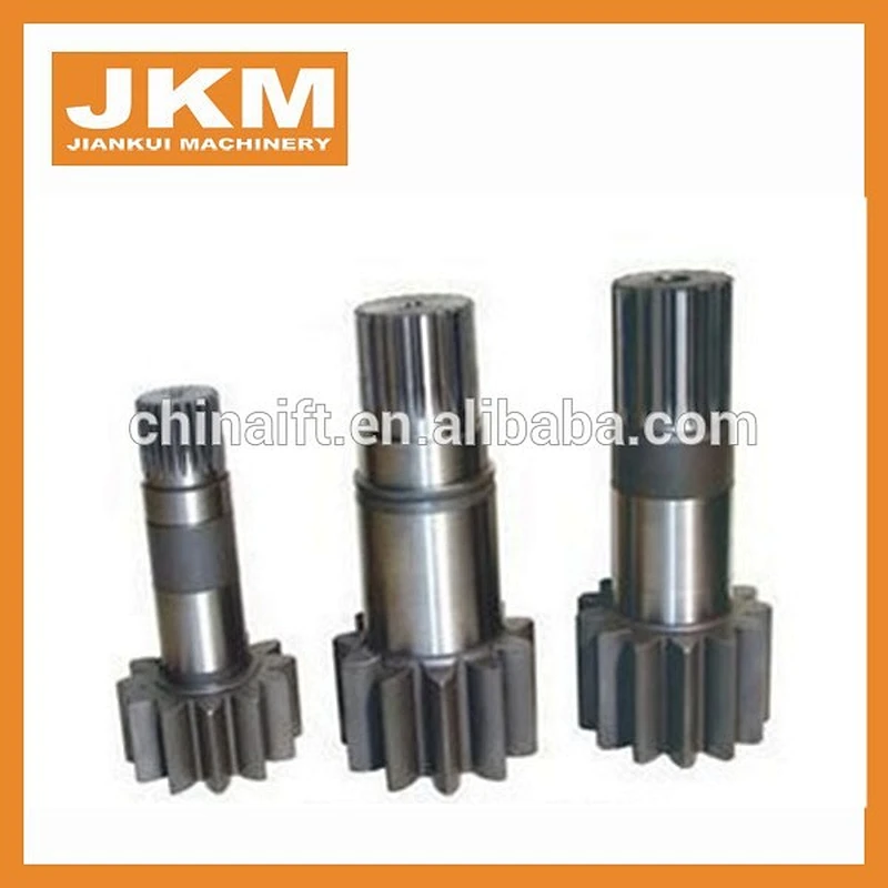 SK60-6 swing vertical shaft, SK200-6E swing gear, SK210-8 swing motor cover box for excavator