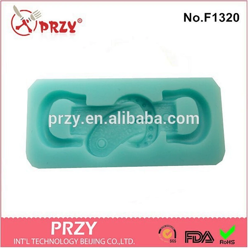 Belt Buckle Shaped Food Grade Silicone Mold,Sugar Paste Fondant Cake