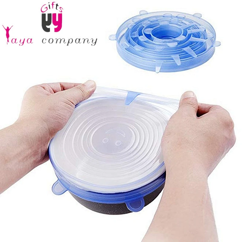 Factory directly selling Silicone food cover Silicone stretch Lids