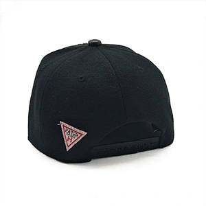 Best seller PU Printed Brim Plain Snapback Hats