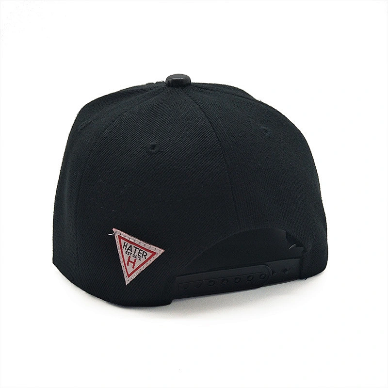 Best seller PU Printed Brim Plain Snapback Hats
