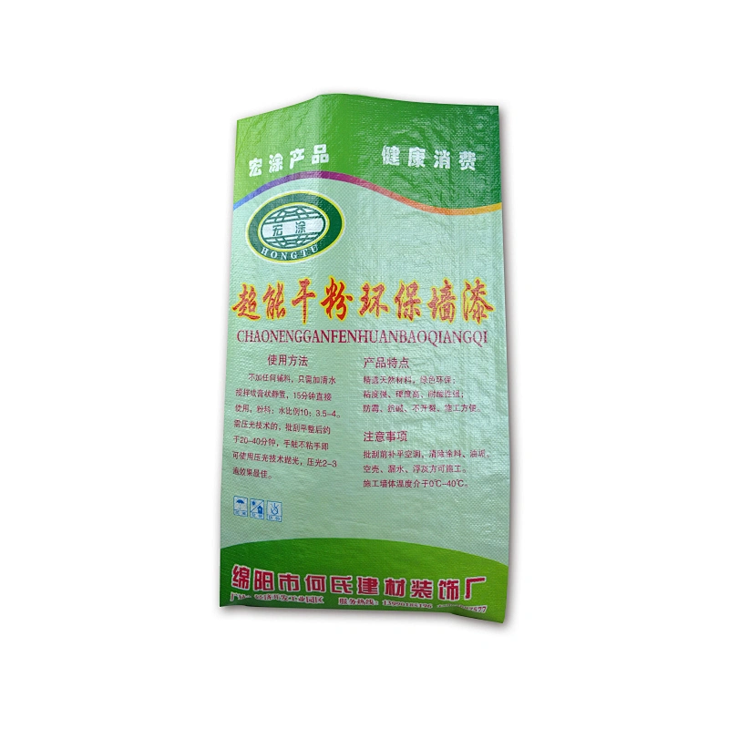 Wholesale bopp laminated PP woven mortar bag sack industrial,building use