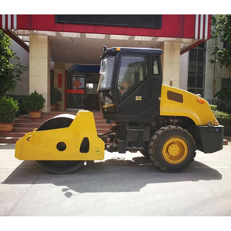 6000KG Road Roller YFR-6000D Single Drum Vibratory Rollers