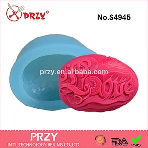 love with flower 3d silicone molds soap molds handmade soap mold for wholesale