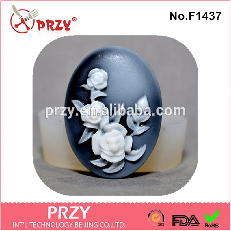 Eco-friendly high quality Floral Cameo Fondant Cake Decorating Tools