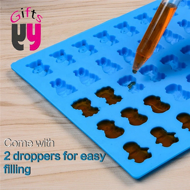 chocolate Gumdrop Jelly molds cute animals shape mold silicone