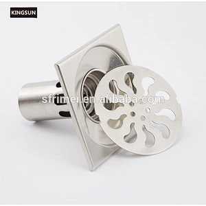 China Manufacturer Bathroom Stainless Steel Shower Corner Floor Drain