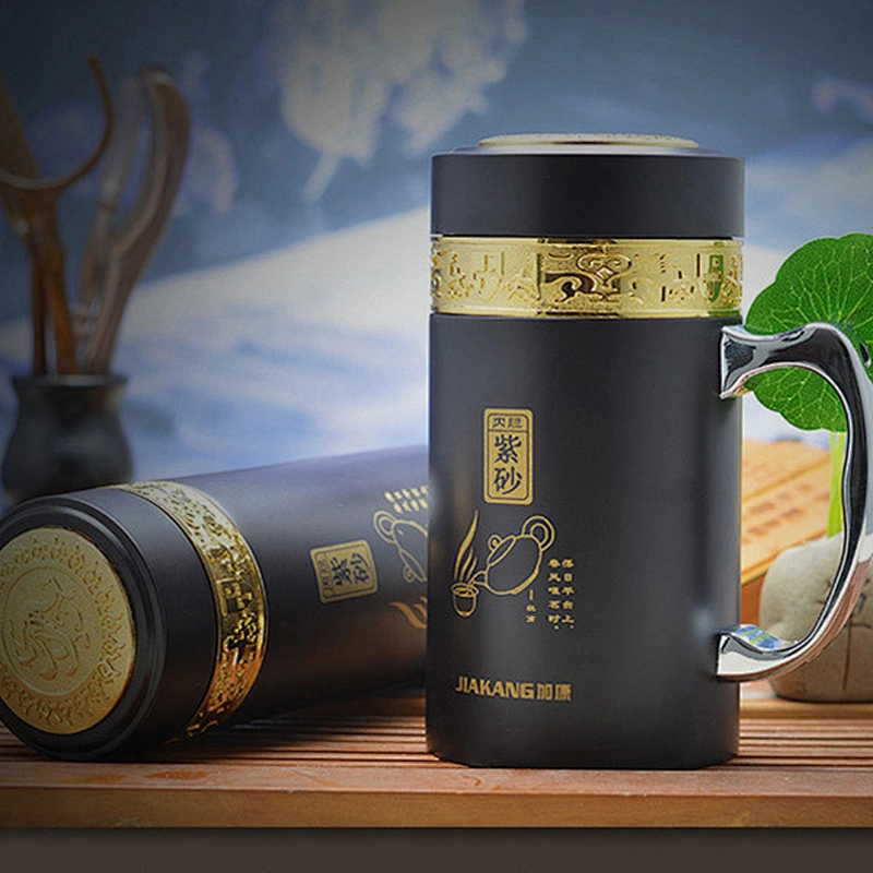 Classical grain vacuum mug boccaro cup big capacity cup for business