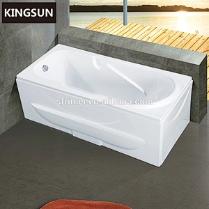 Corner Drain Location Small Soaking White Cheap Corner Bathtub 1000mm