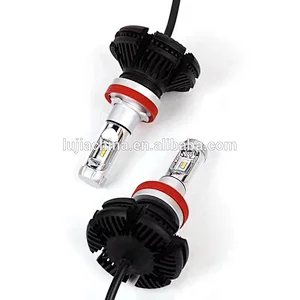 Super lights effect aftermarket led headlights bulbs,6000lm 360 light x3 h4 led lighting h7 9005 9006 g8 cob h4 h11 c6 kits