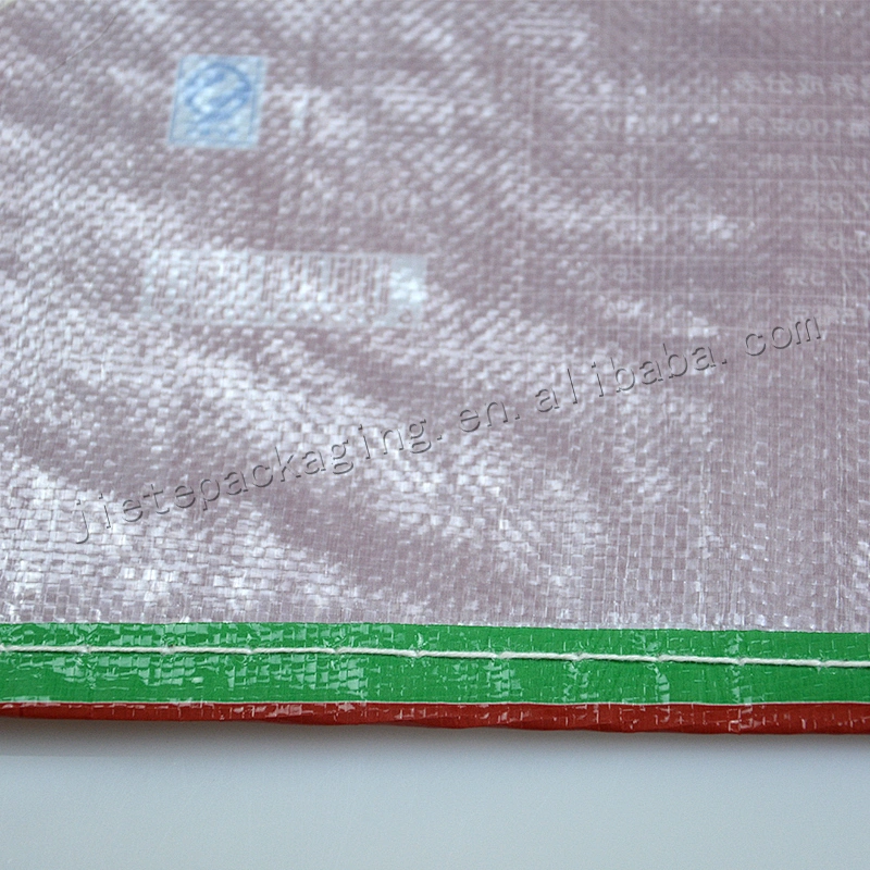 China supplier transparent plastic sack pp woven basmati rice packaging bag 25kg