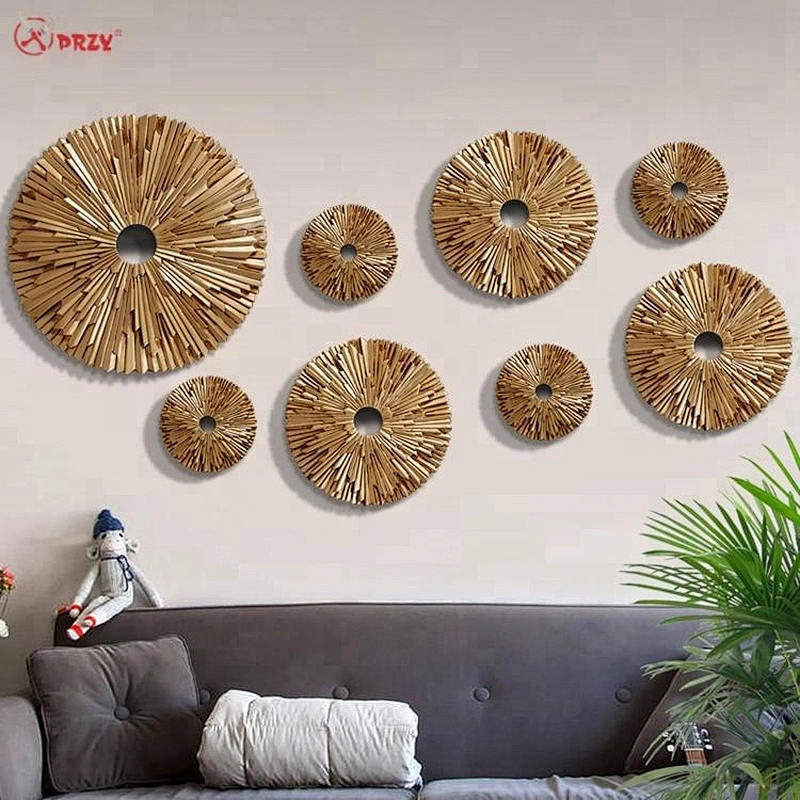 Simple living room wall ornaments Silicone mould TV background wall 3D decorations Molds