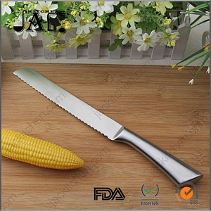 Hot Selling Full Stainless Steel 8 Inch Bread Knife